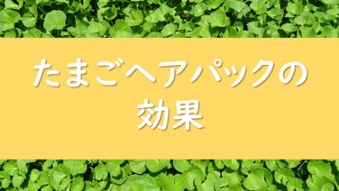 髪の毛のパサつきは卵パックが効果的 匂いの失敗から学べるコツはオイルとレモン Utokablog